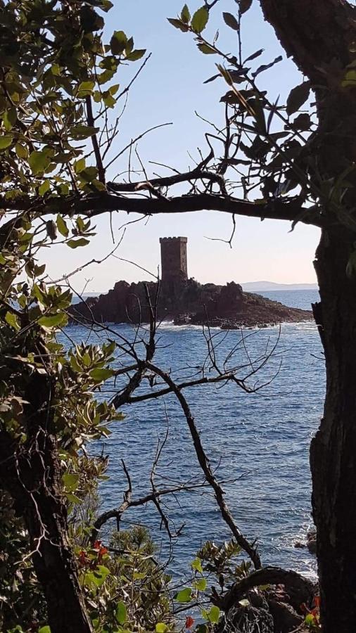 Saint Raphael, Cap Esterel Le Hameau. Vue Mer Saint-Raphael (Var) Exterior foto